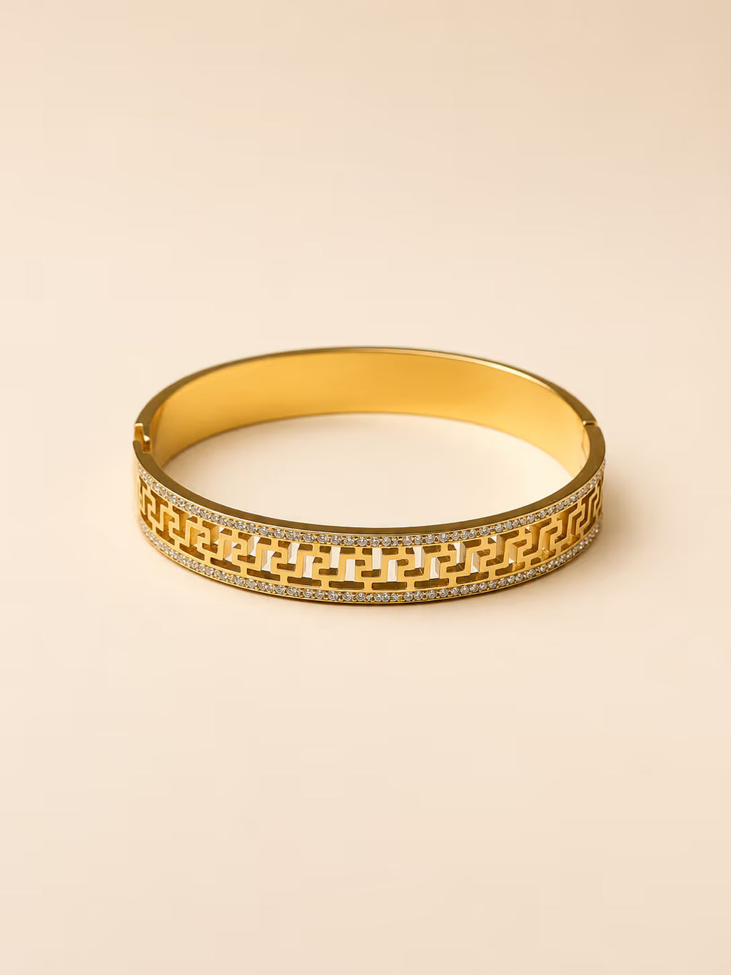 Exclusive Gold-Tone Bangles (KD-2) - View 3 - Shop Aizel