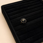 Gold Onyx Bee Statement Ring - View 2 - Shop Aizel
