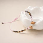 Gold Accented Seashell Beaded Bracelet - View 3 - Shop Aizel