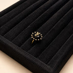 Gold Onyx Bee Statement Ring - View 4 - Shop Aizel