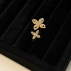 Gold Butterfly Pavé Statement Ring - View 4 - Shop Aizel