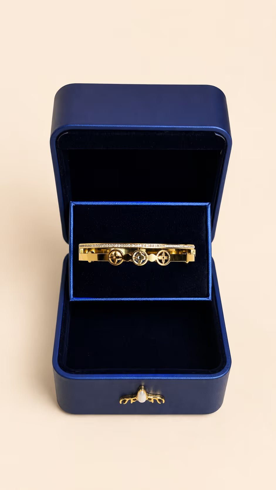 Exclusive Gold-Tone Bangles (KD-4) - View 4 - Shop Aizel