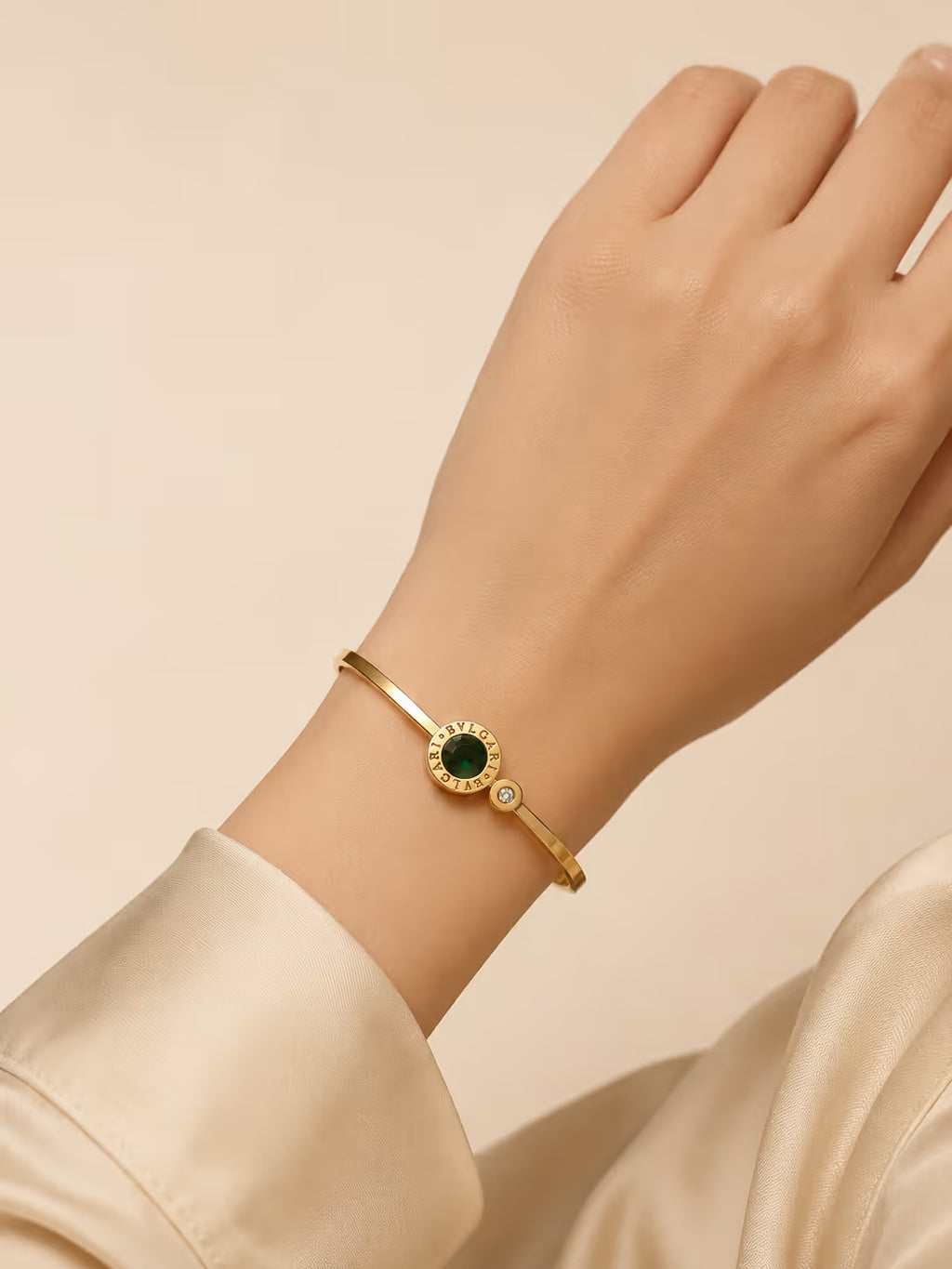 Exclusive Gold-Tone Bangles (KD-3) - View 1 - Shop Aizel