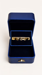 Exclusive Gold-Tone Bangles (KD-4) - View 5 - Shop Aizel
