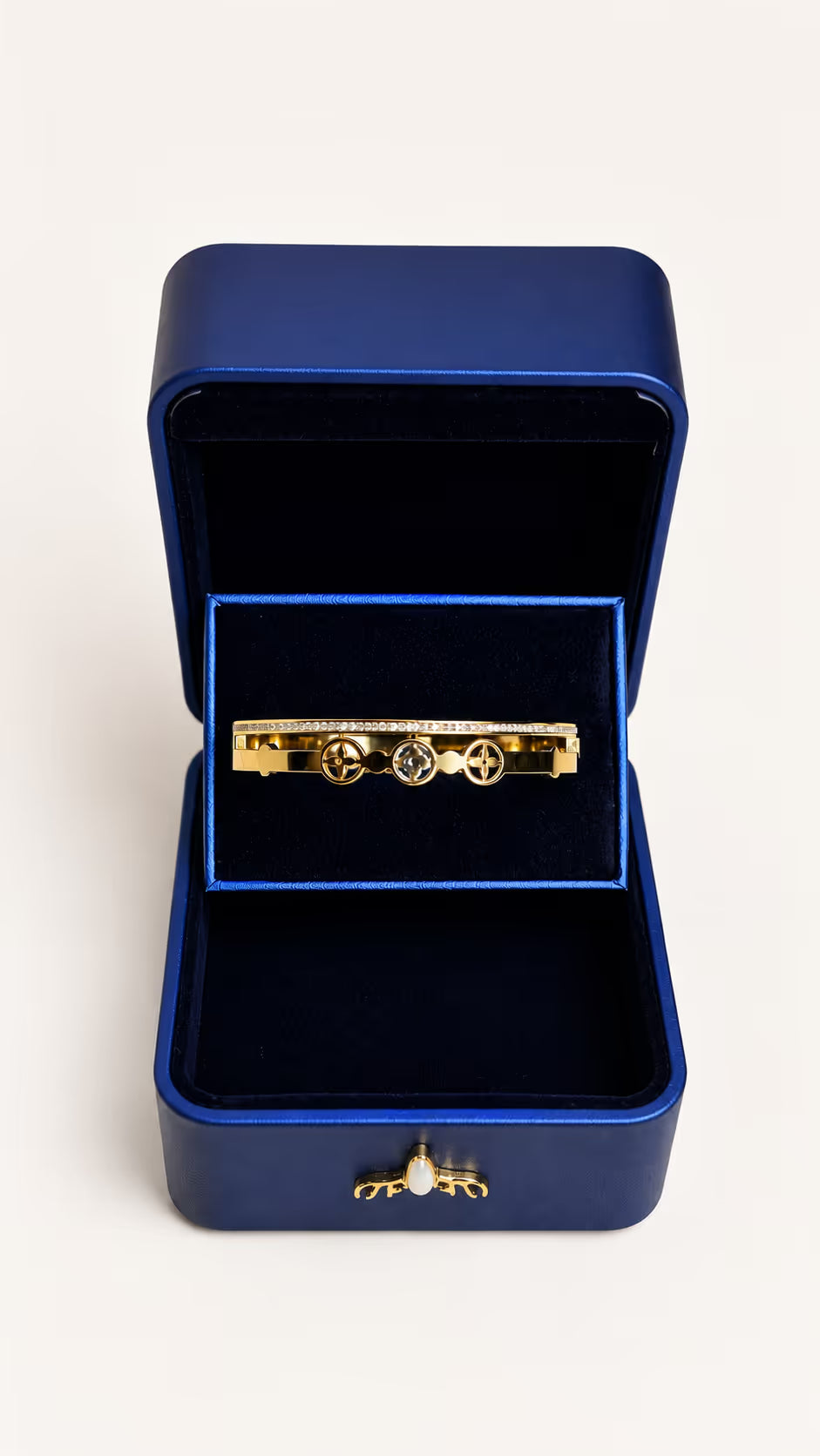 Exclusive Gold-Tone Bangles (KD-4) - View 5 - Shop Aizel